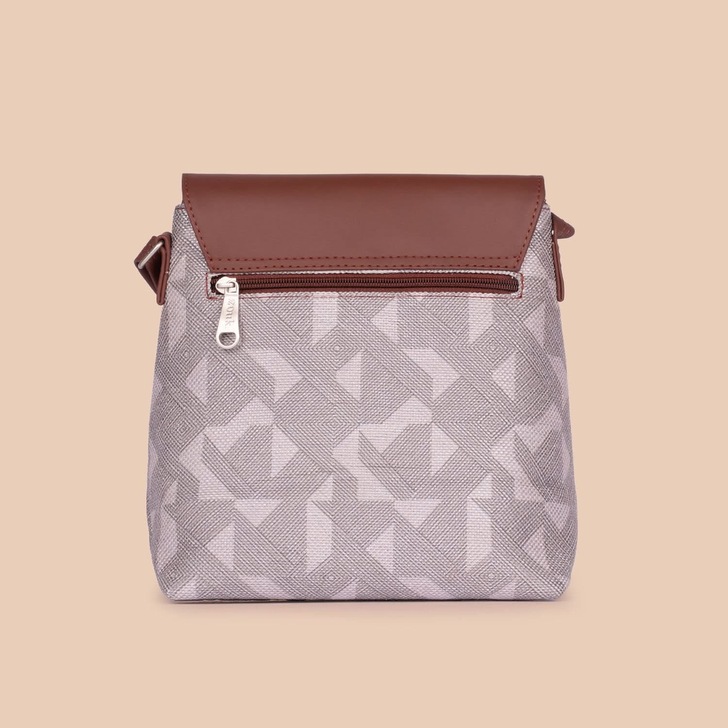 Aravalli Abstract Flap Sling Bag - Image 3