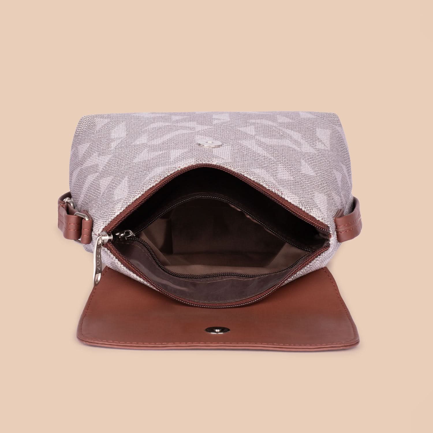 Aravalli Abstract Flap Sling Bag - Image 5