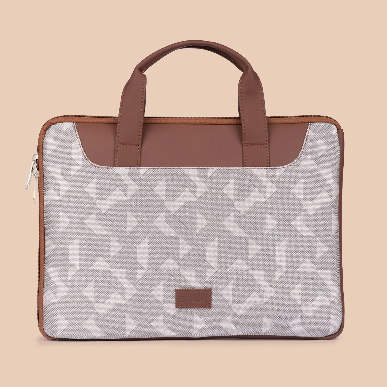 Aravalli Abstract L-Zippered Laptop Sleeve - Image 2