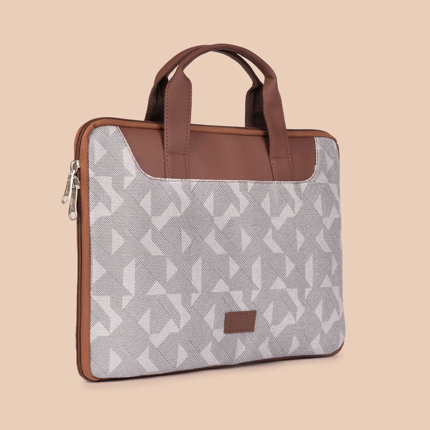 Aravalli Abstract L-Zippered Laptop Sleeve - Image 3