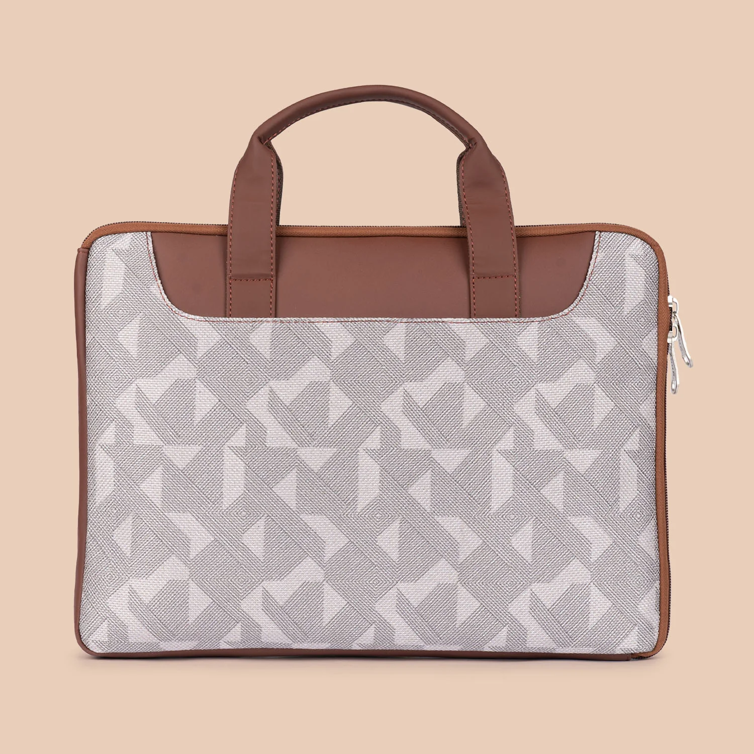 Aravalli Abstract L-Zippered Laptop Sleeve - Image 4