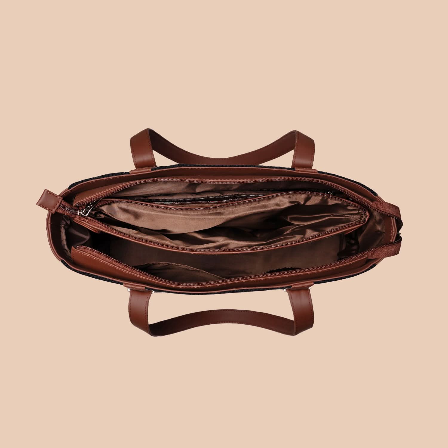 Zouk Aravalli Abstract Maya Multitasker ToteĀ Bag - Image 14