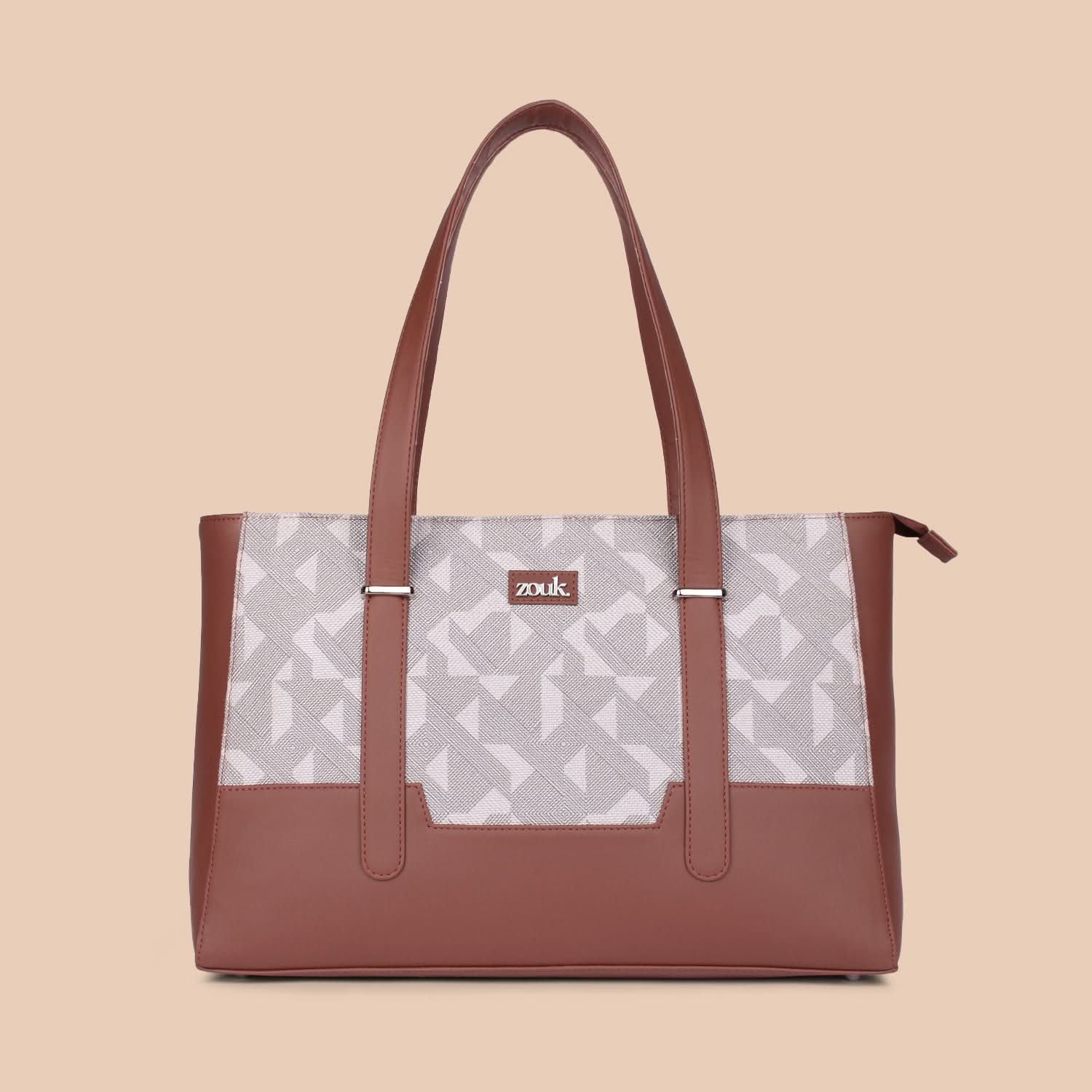 Zouk Aravalli Abstract Maya Multitasker ToteĀ Bag - Image 4