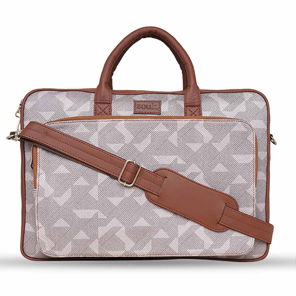 Aravalli Abstract Unisex Laptop Bag - Image 10