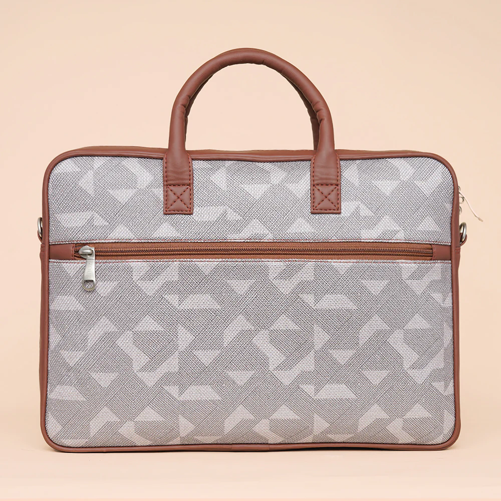 Aravalli Abstract Unisex Laptop Bag - Image 3