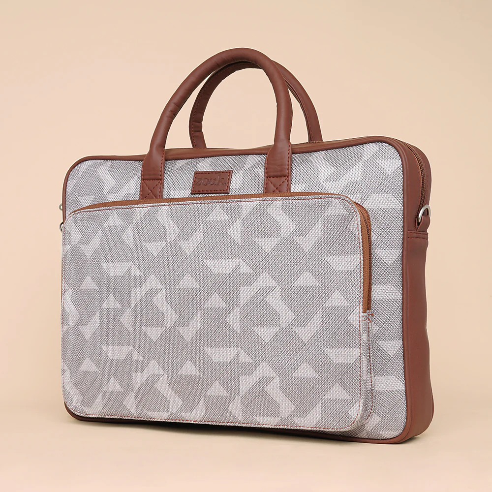 Aravalli Abstract Unisex Laptop Bag - Image 4