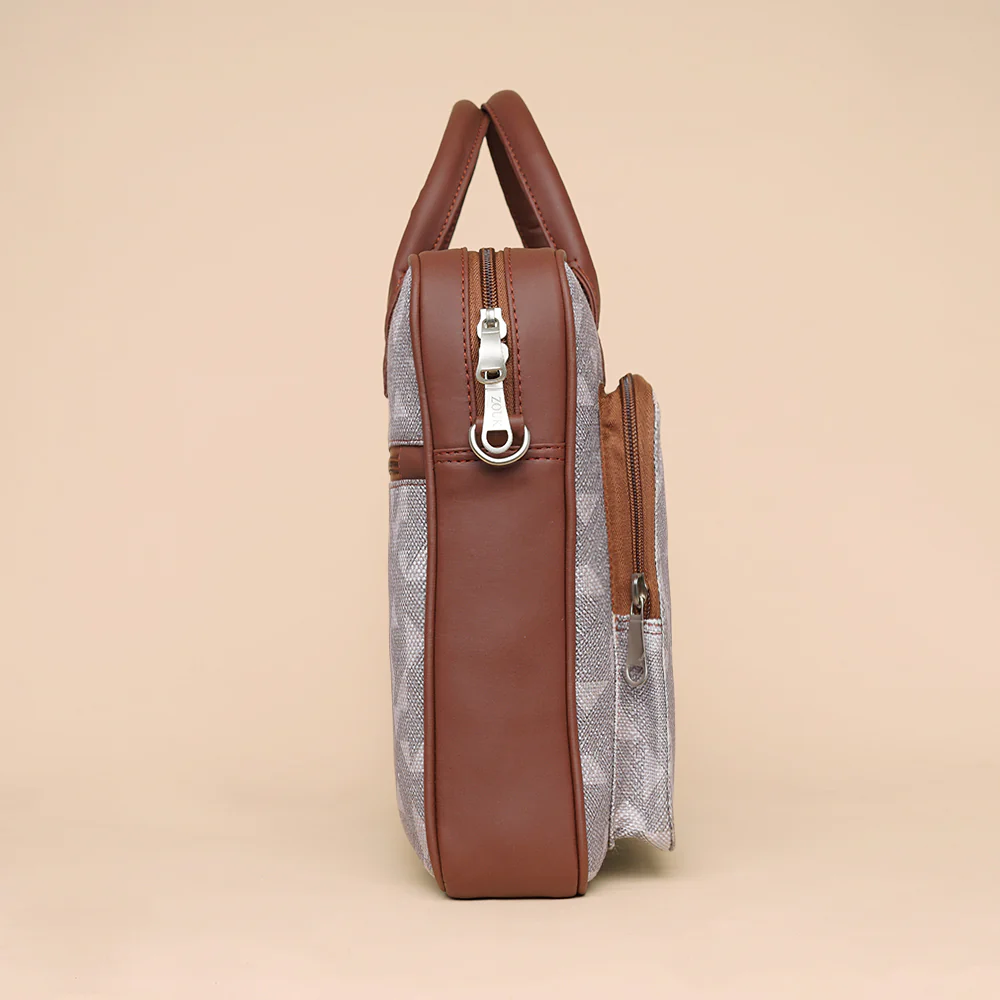 Aravalli Abstract Unisex Laptop Bag - Image 7