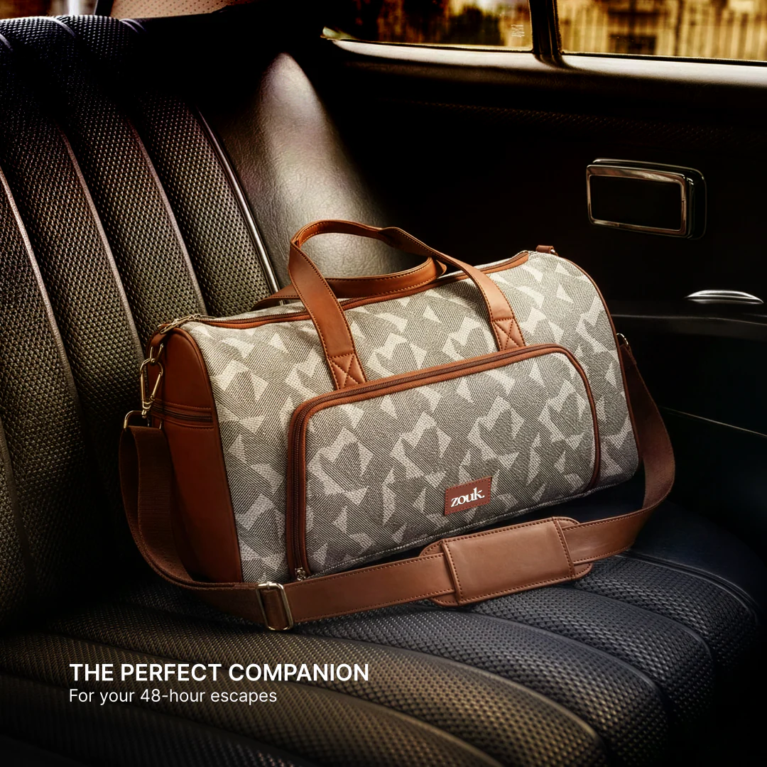 Aravalli Abstract Weekender Duffle Bag - Image 10
