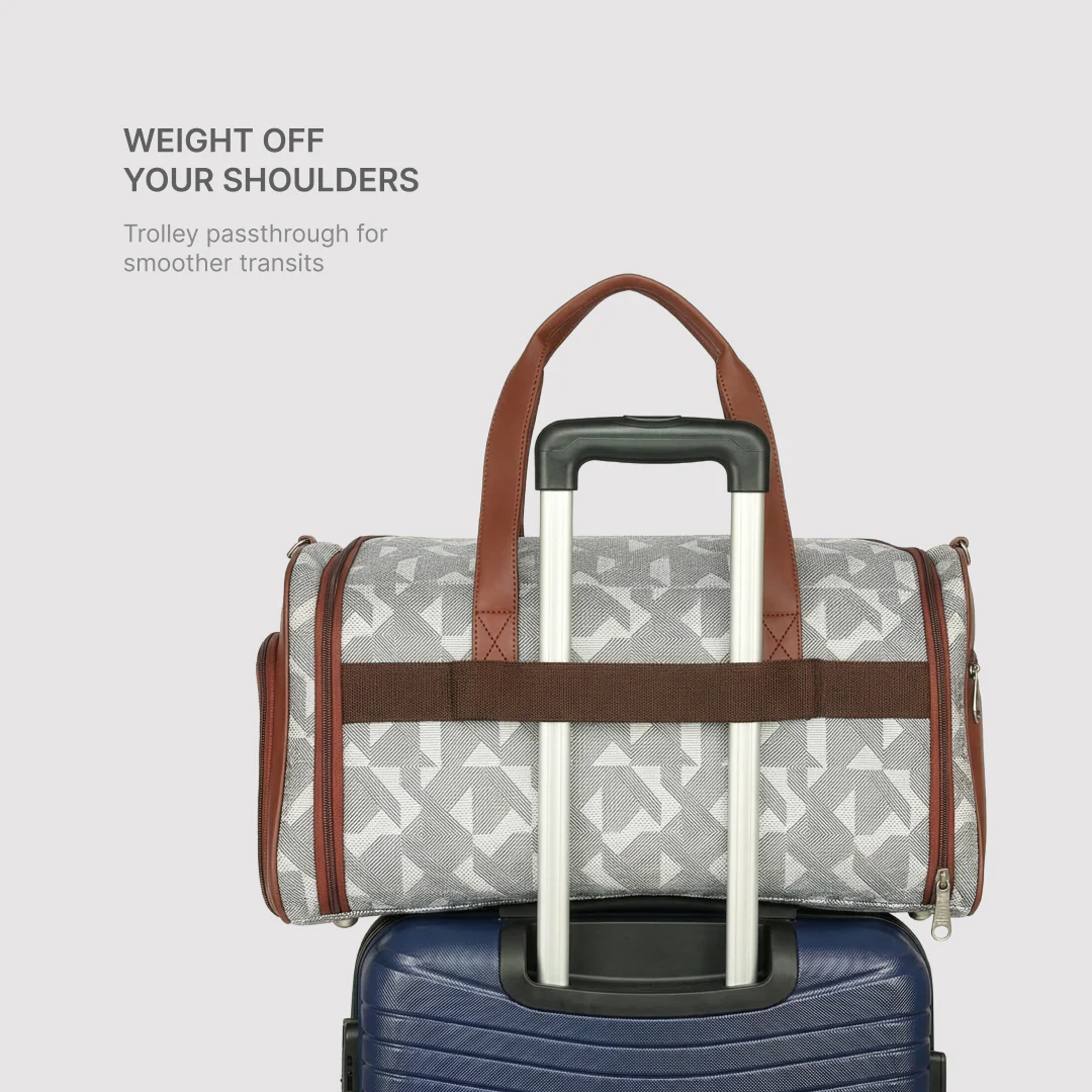 Aravalli Abstract Weekender Duffle Bag - Image 6