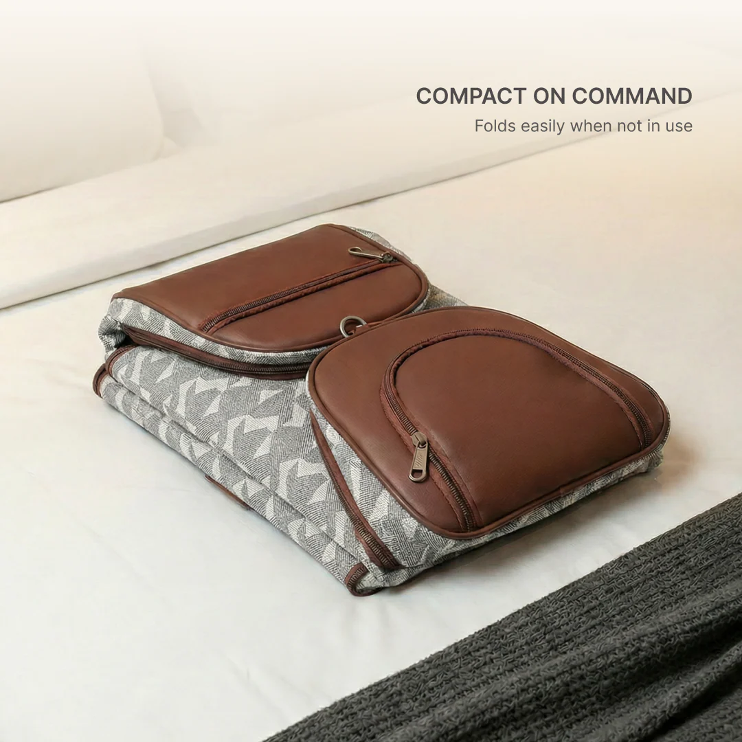 Aravalli Abstract Weekender Duffle Bag - Image 7
