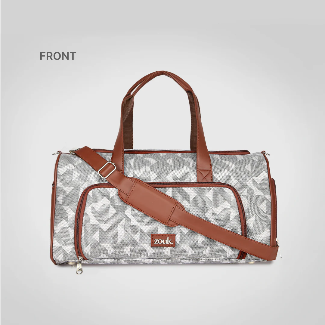 Aravalli Abstract Weekender Duffle Bag - Image 8