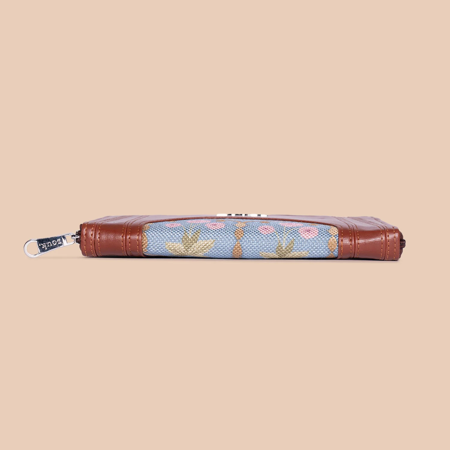 Arika Zipper Wallet - Jaipur Fresco Blue - Image 5