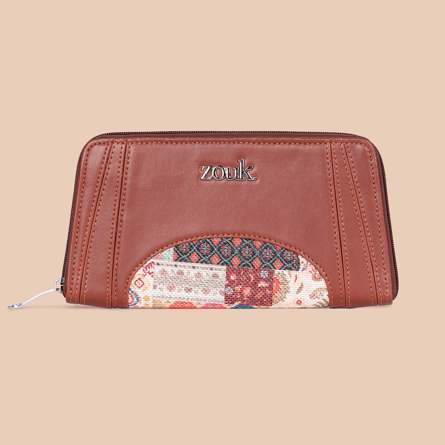 Arika Zipper Wallet - Kutch Gamthi - Image 2