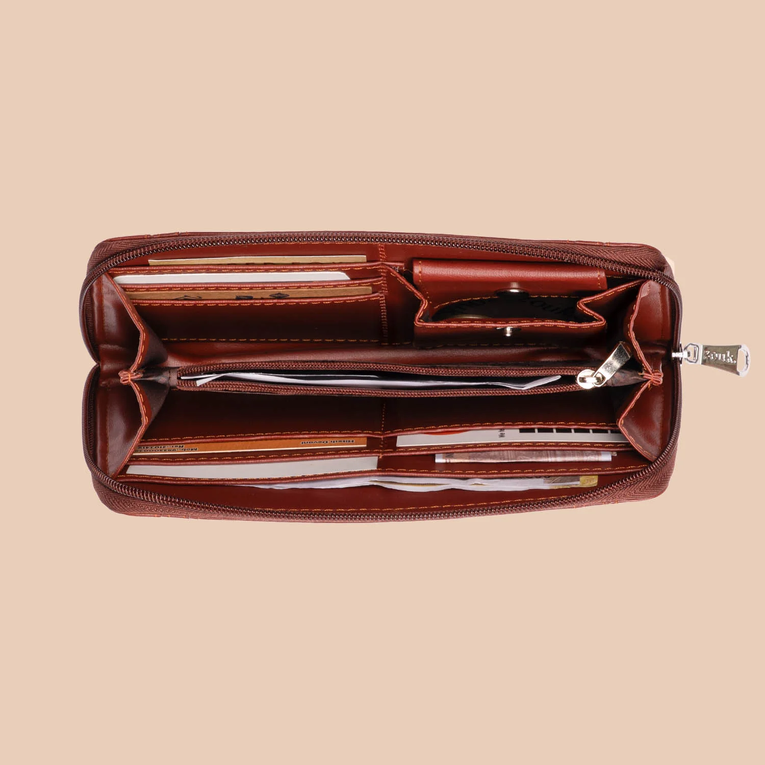 Arika Zipper Wallet - Abstract Amaze - Image 8