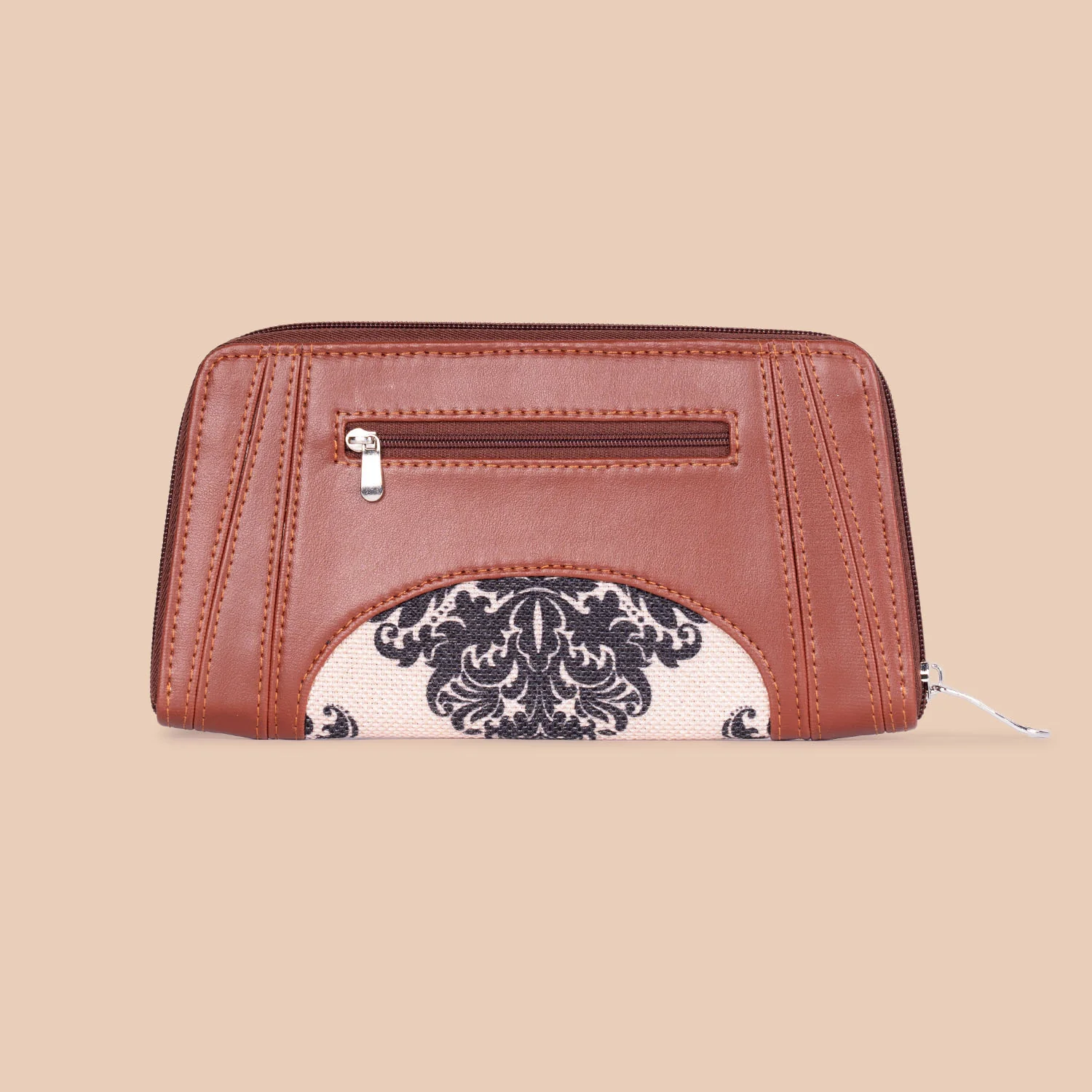 Arika Zipper Wallet - Mughal Motif - Image 4