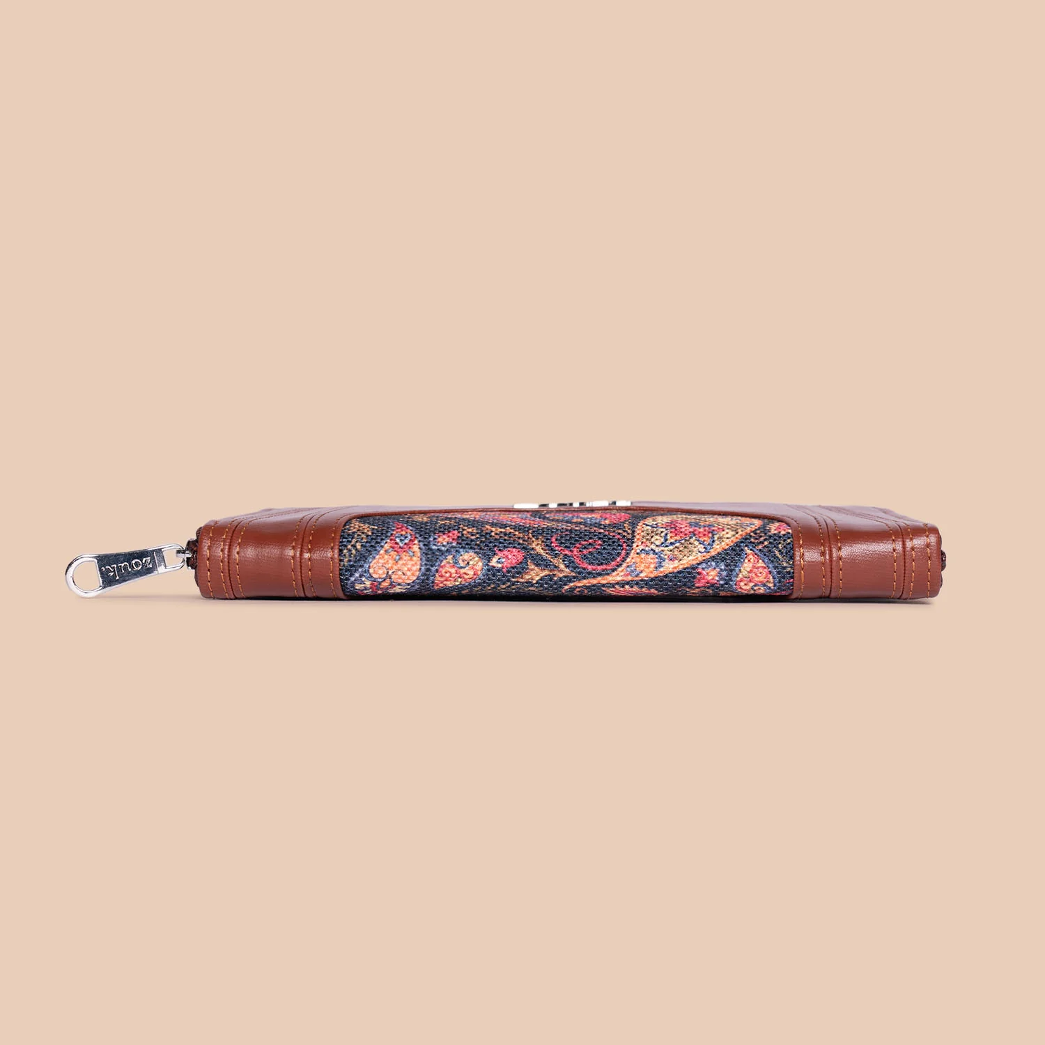 Arika Zipper Wallet - Paisley Print - Image 5