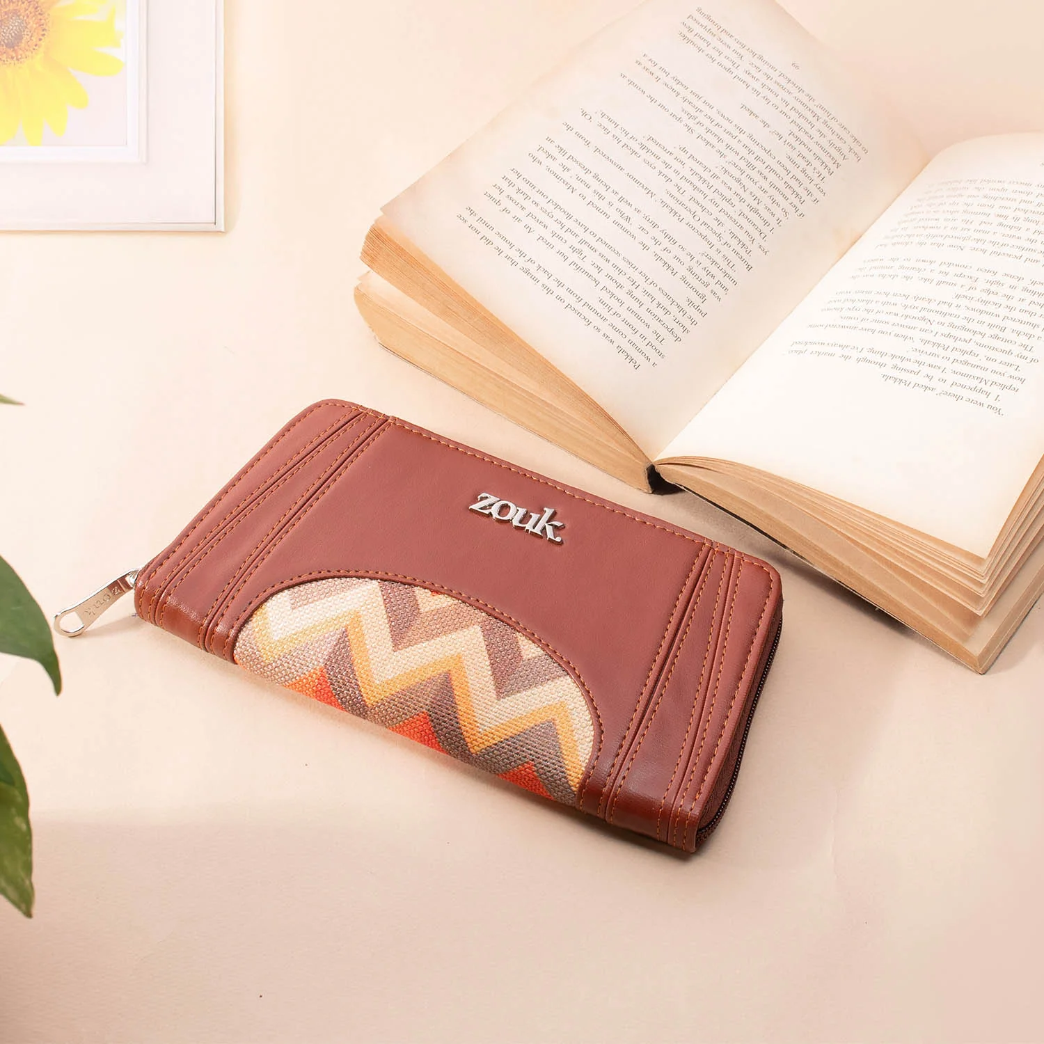Arika Zipper Wallet - Tidal Wave - Image 2