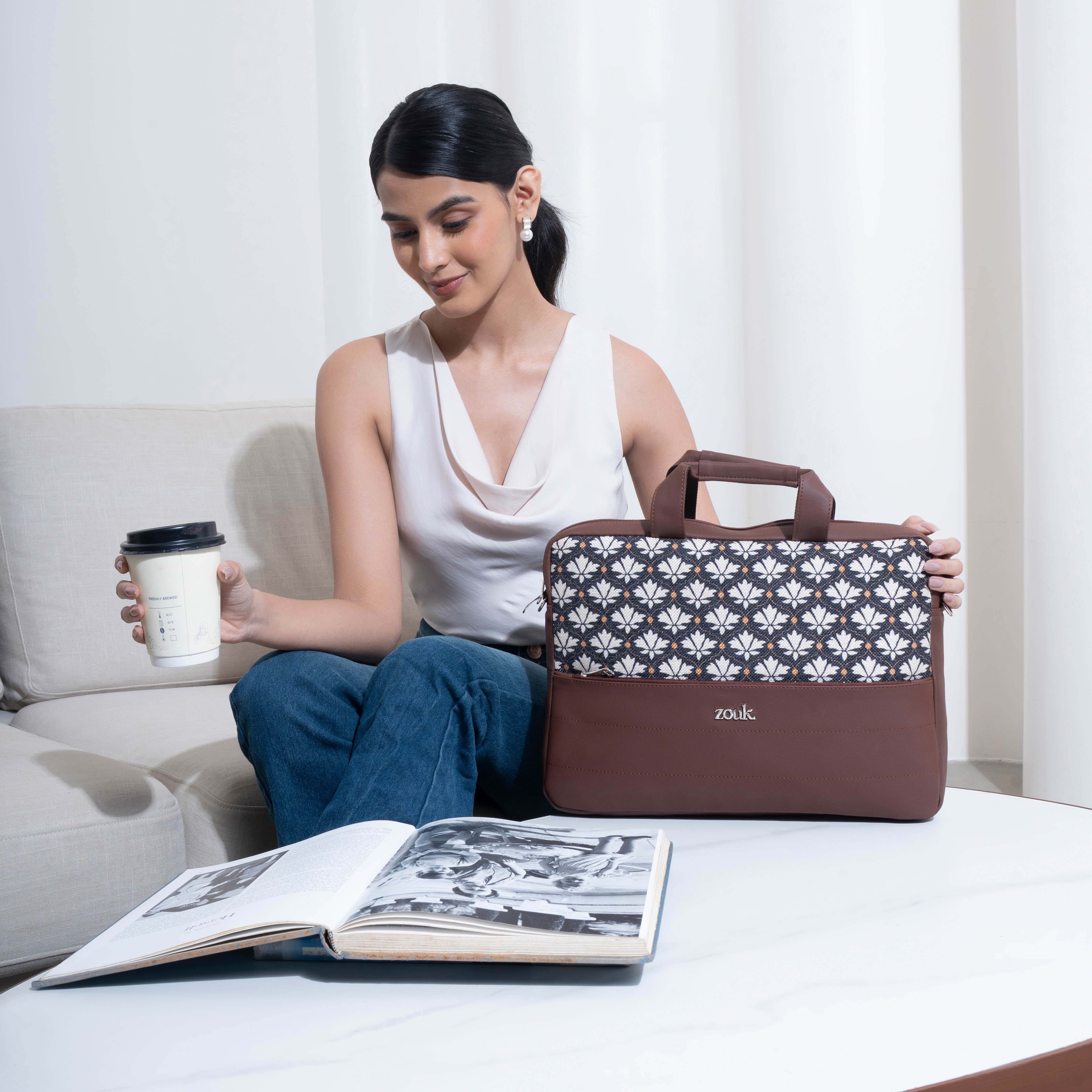 Arin Laptop Bag - Bidri Kaiser