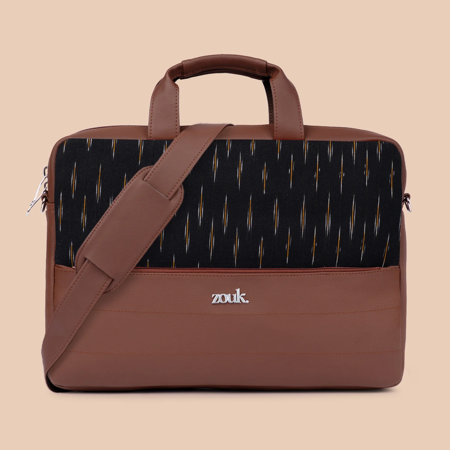 Arin Laptop Bag - Ikat GreRe - Image 3