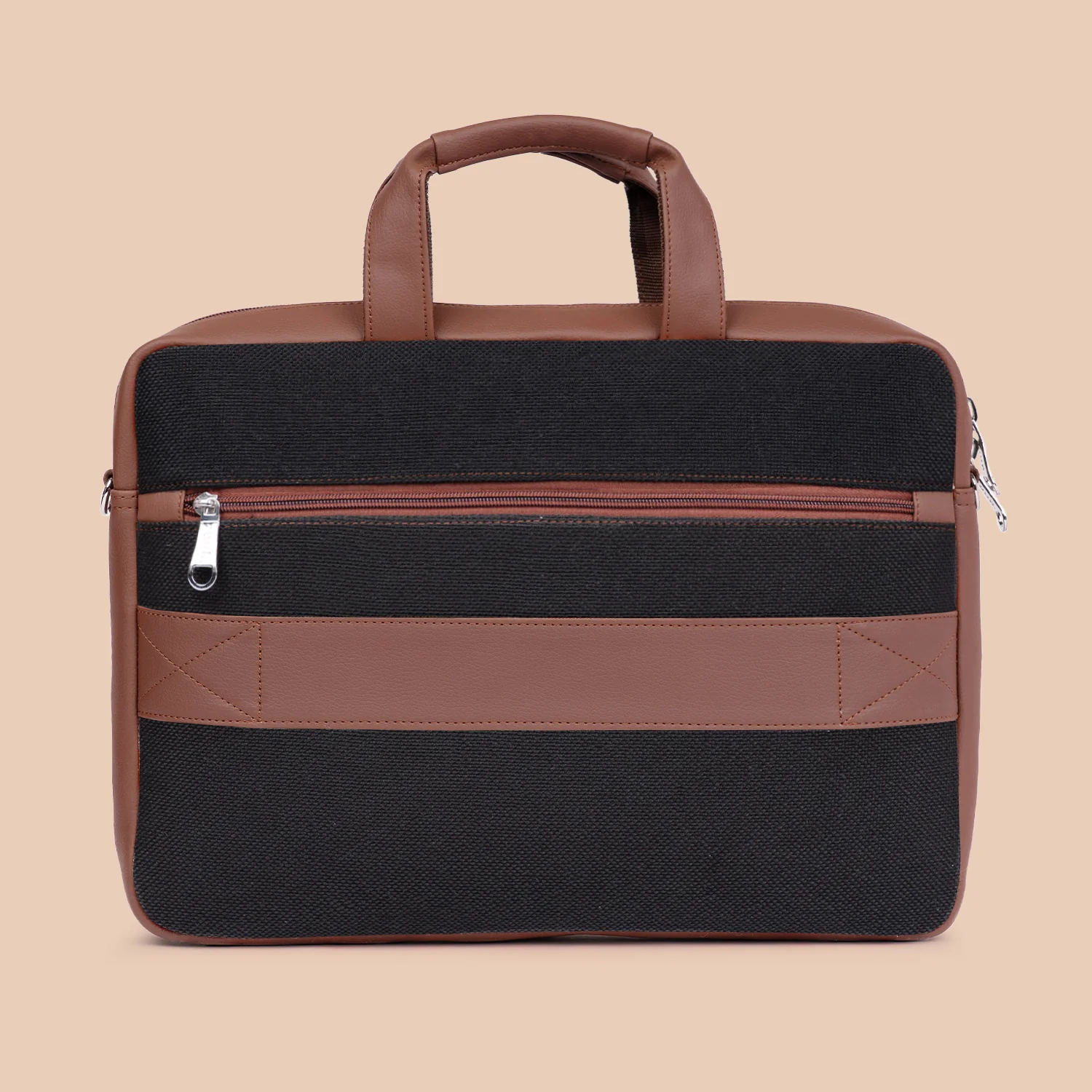 Arin Laptop Bag - Jet Black - Image 5