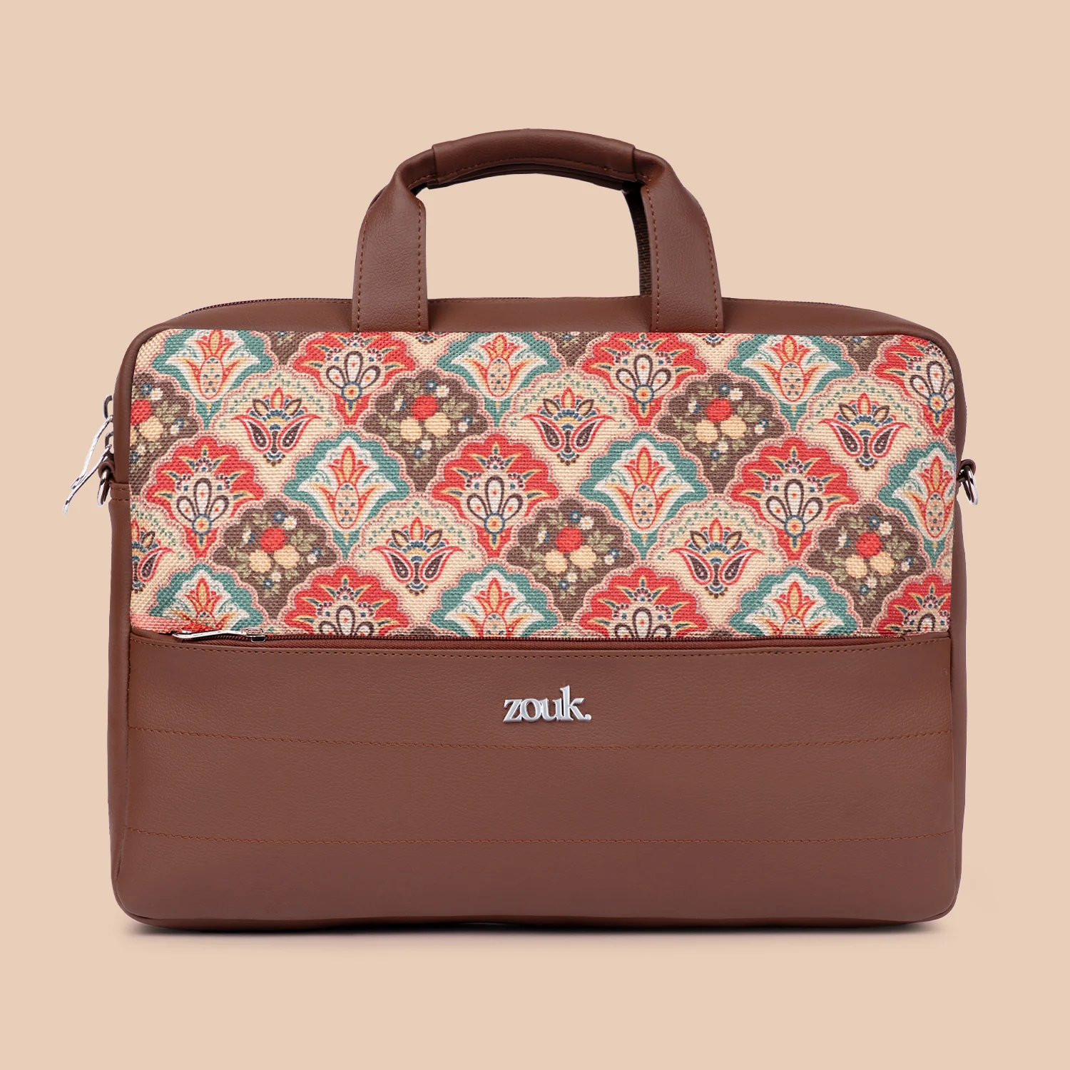 Arin Laptop Bag - Mughal Art Multicolor - Image 3