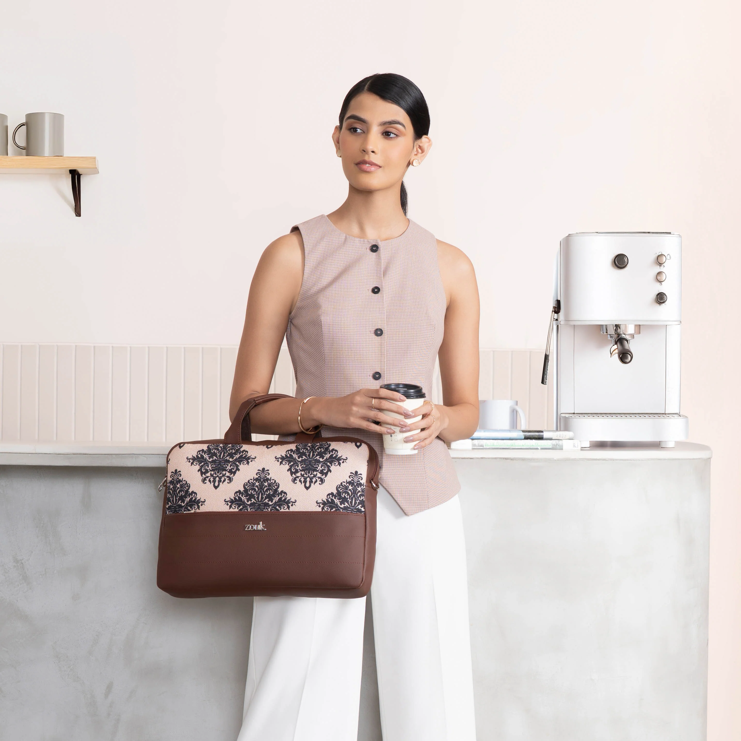 Arin Laptop Bag - Mughal Motif - Image 2