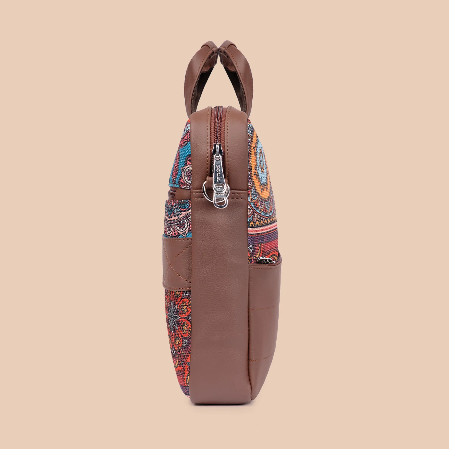 Arin Laptop Bag - Multicolor Mandala Print - Image 10