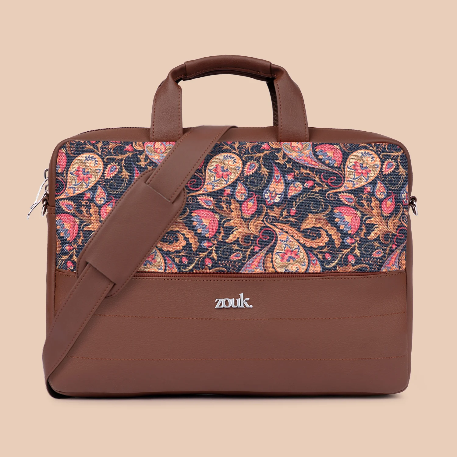 Arin Laptop Bag - Paisley Print - Image 2