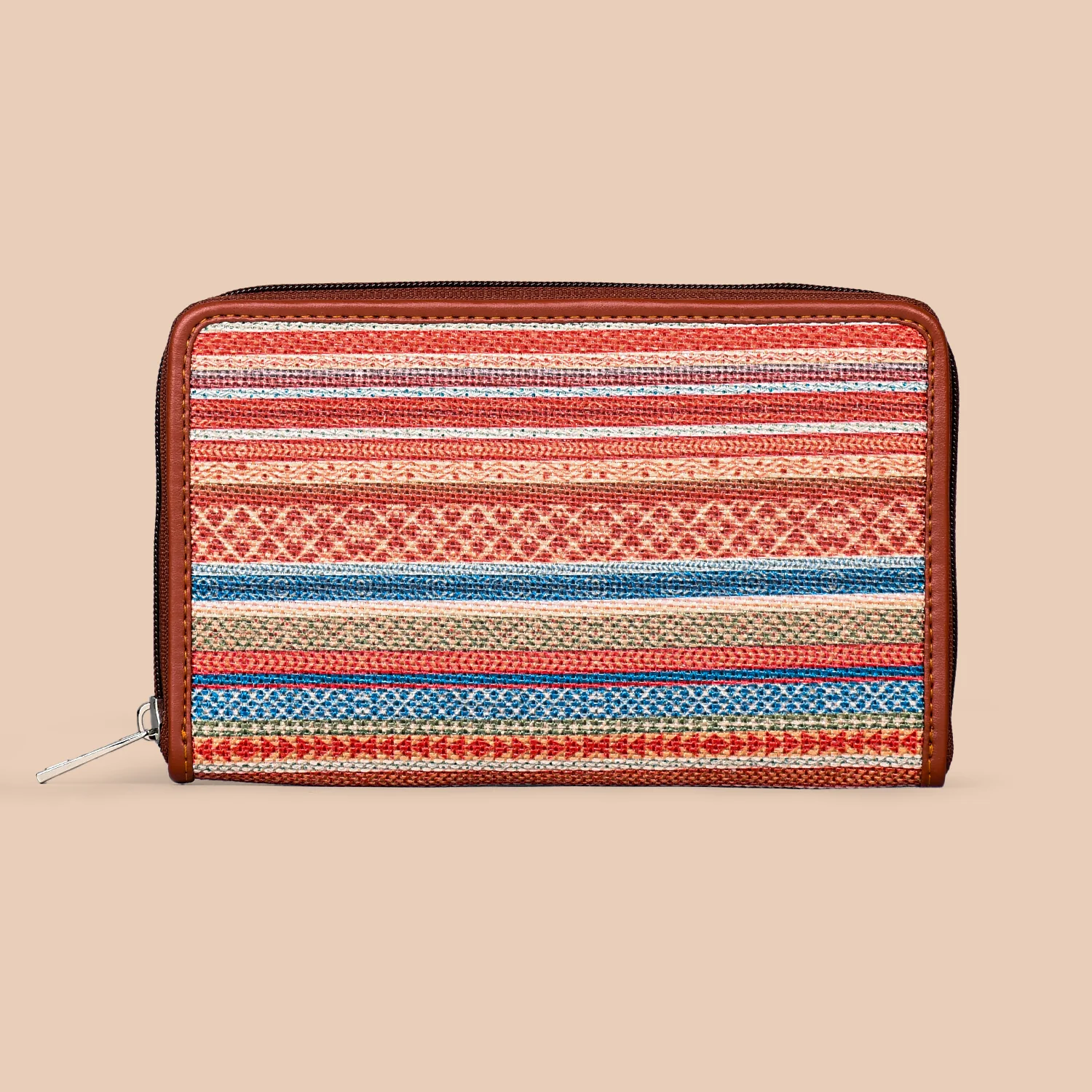 Assam Tapestry Classic Zipper Wallet - Image 4