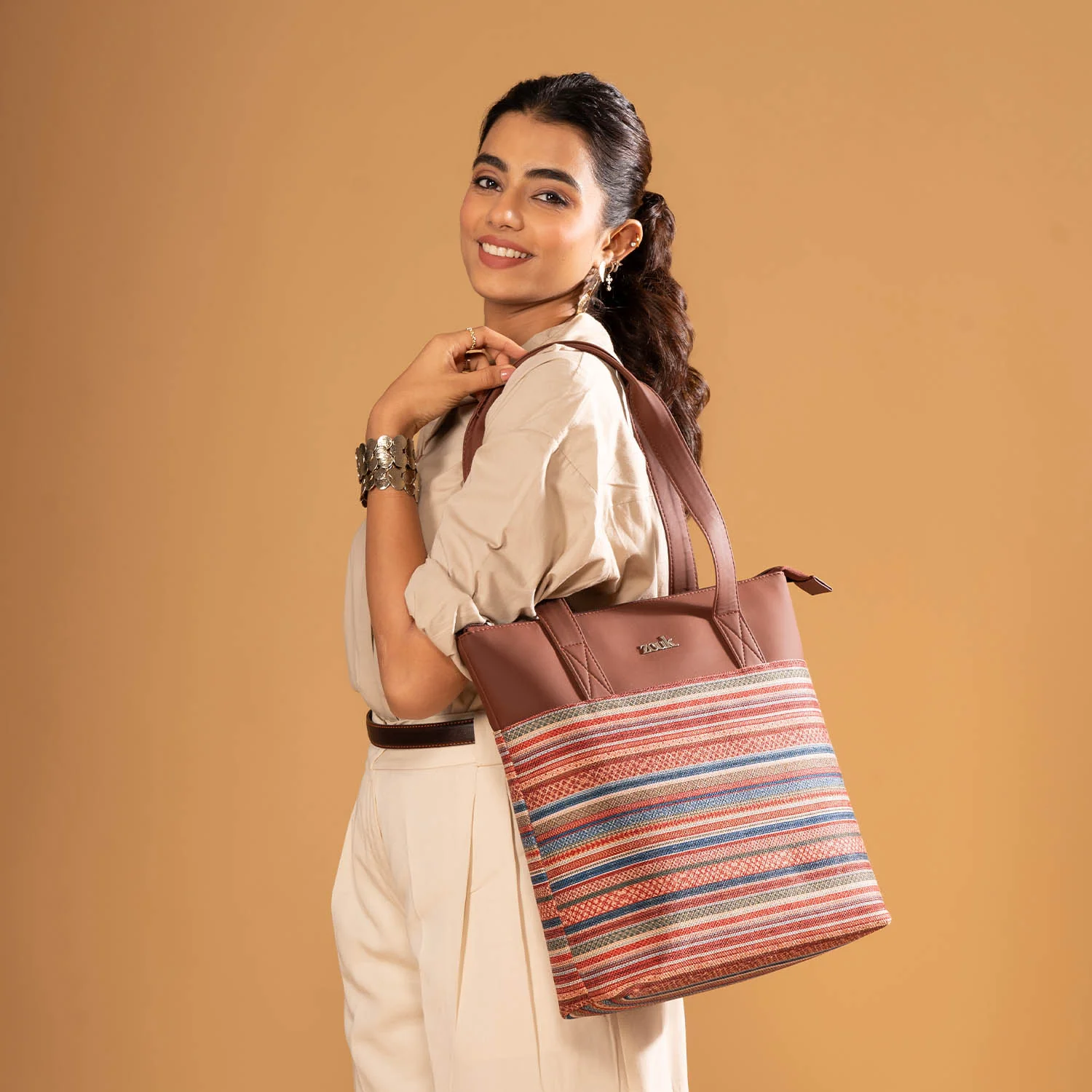 Assam Tapestry Everyday Tote Bag - Image 2