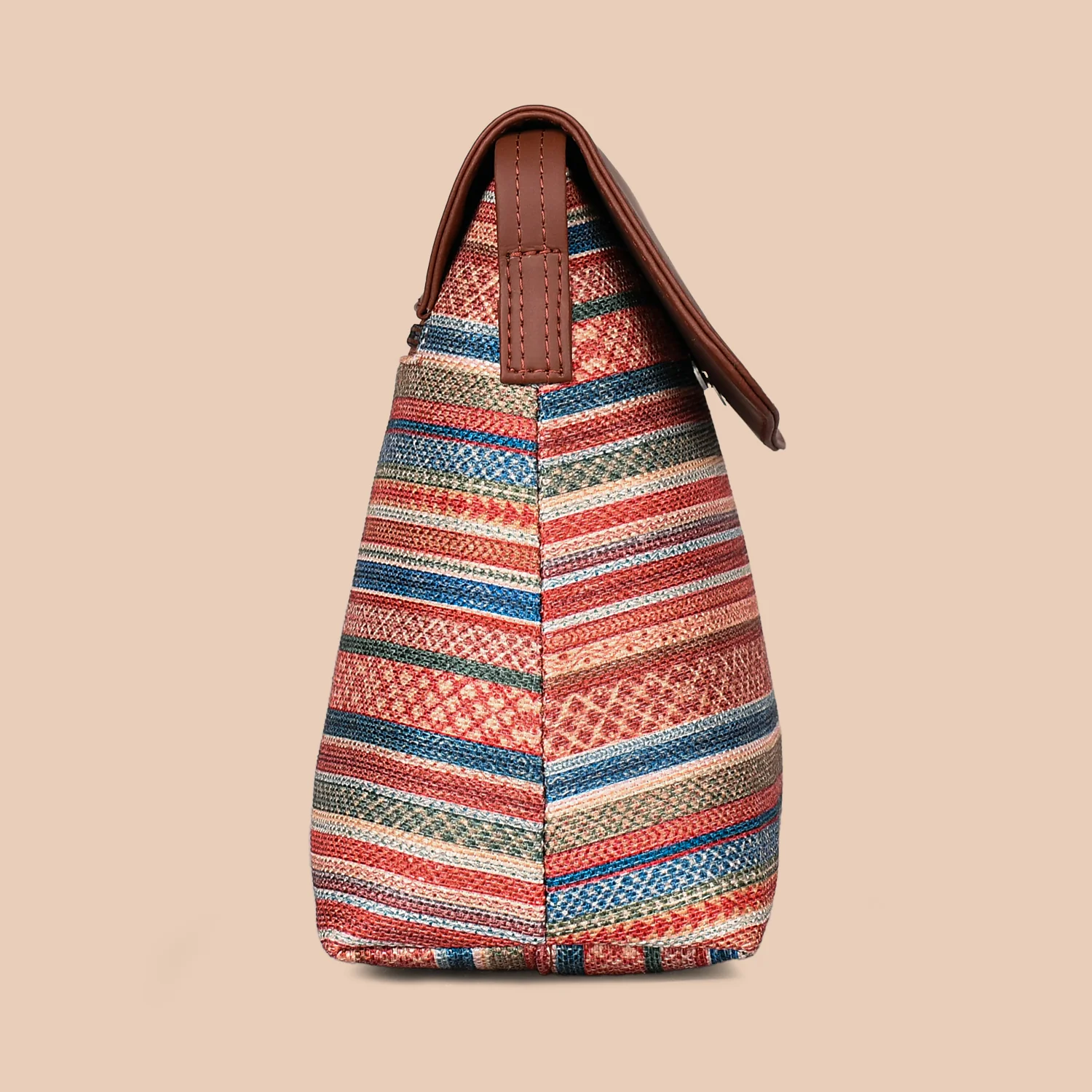 Assam Tapestry Flap Sling Bag - Image 7