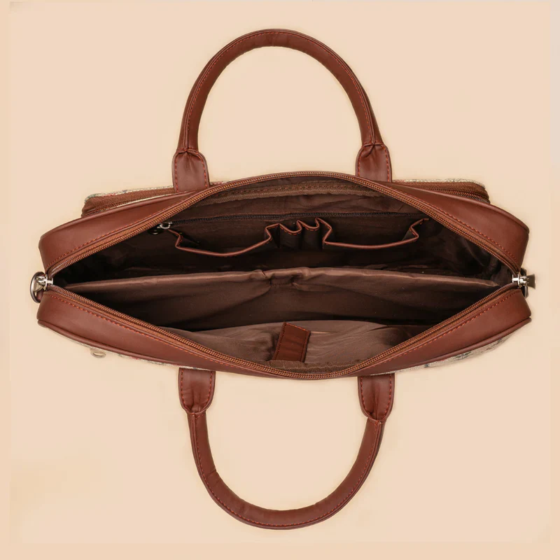 Assam Tapestry Laptop Bag - Image 5