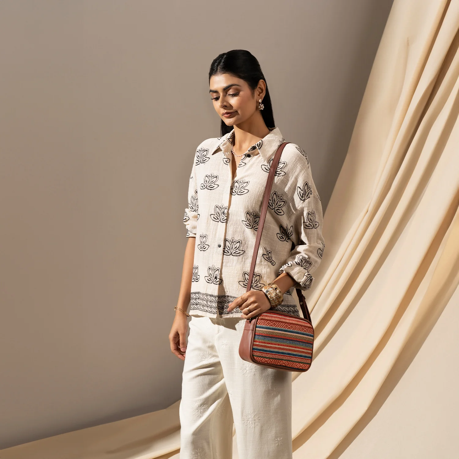 Assam Tapestry Sling Bag - Image 2