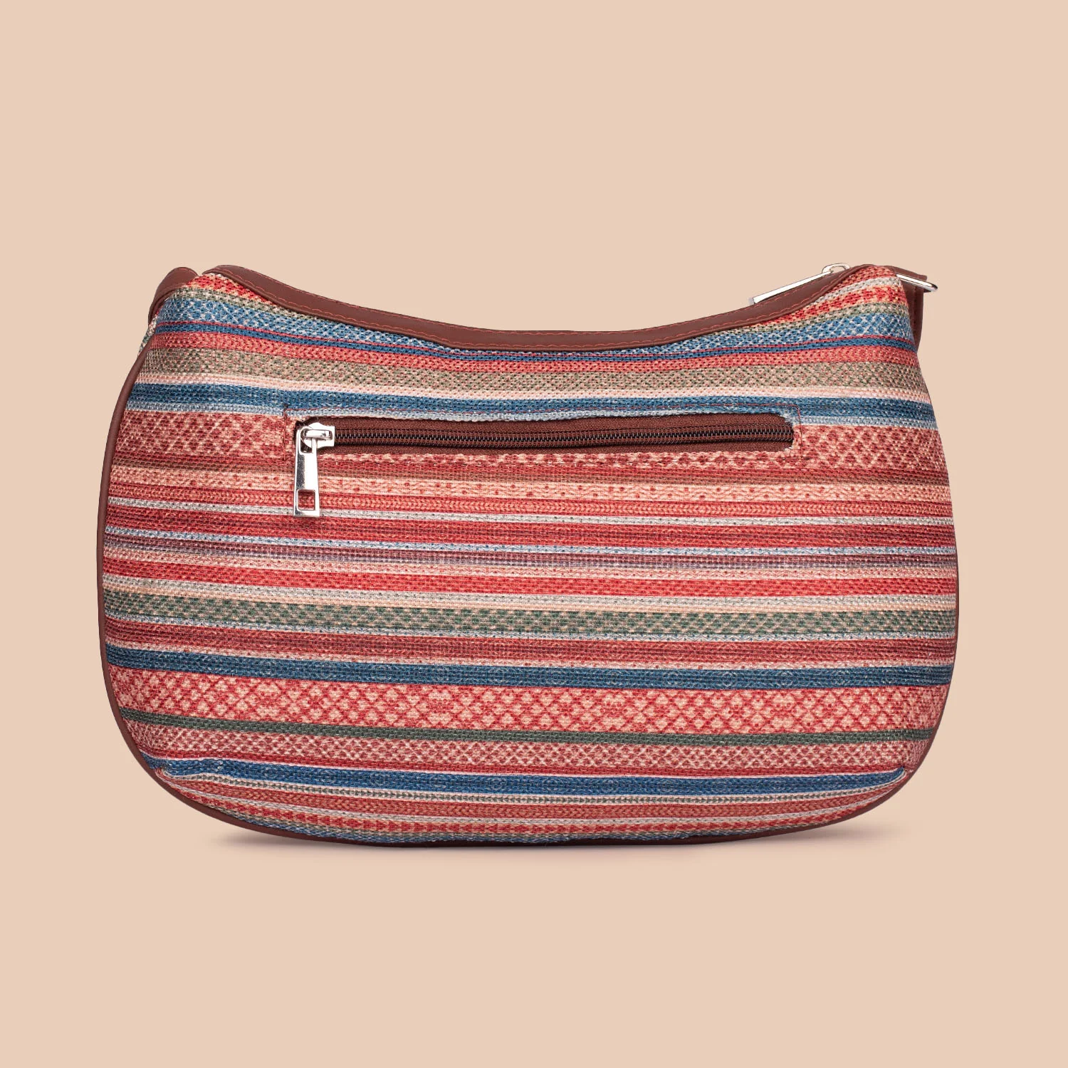 Assam Tapestry Structured Shoulder Bag - Image 3