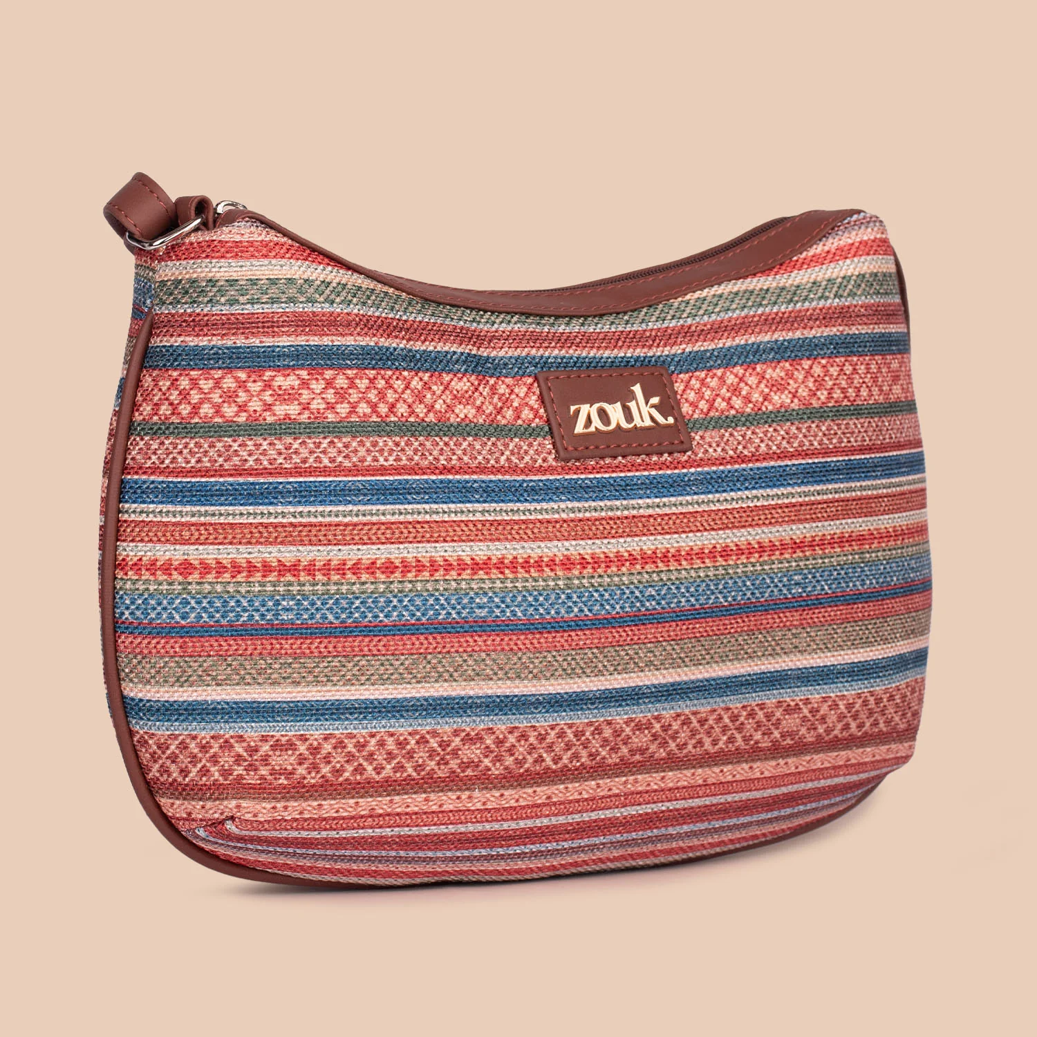 Assam Tapestry Structured Shoulder Bag - Image 4