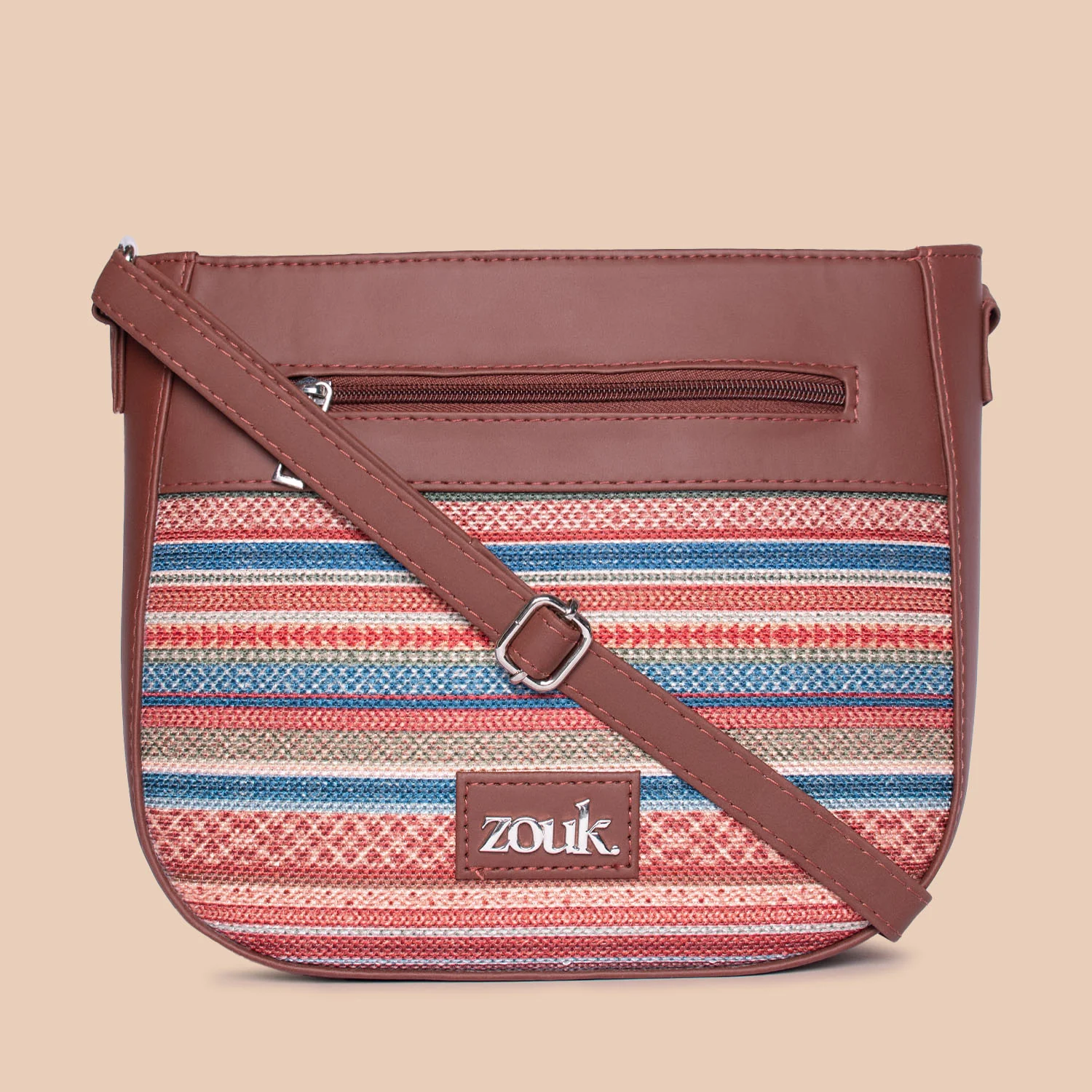 Assam Tapestry U-Shaped Sling Bag - Image 3