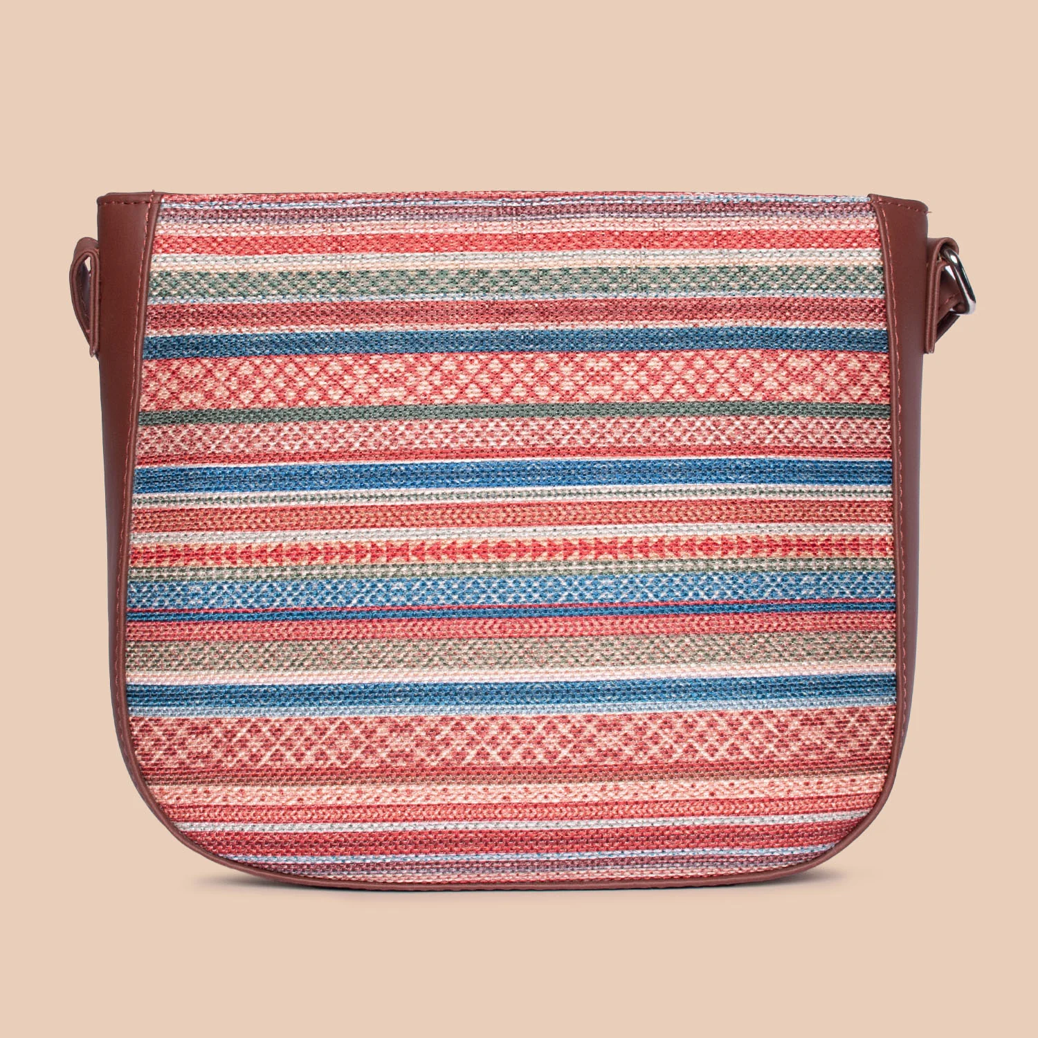 Assam Tapestry U-Shaped Sling Bag - Image 5