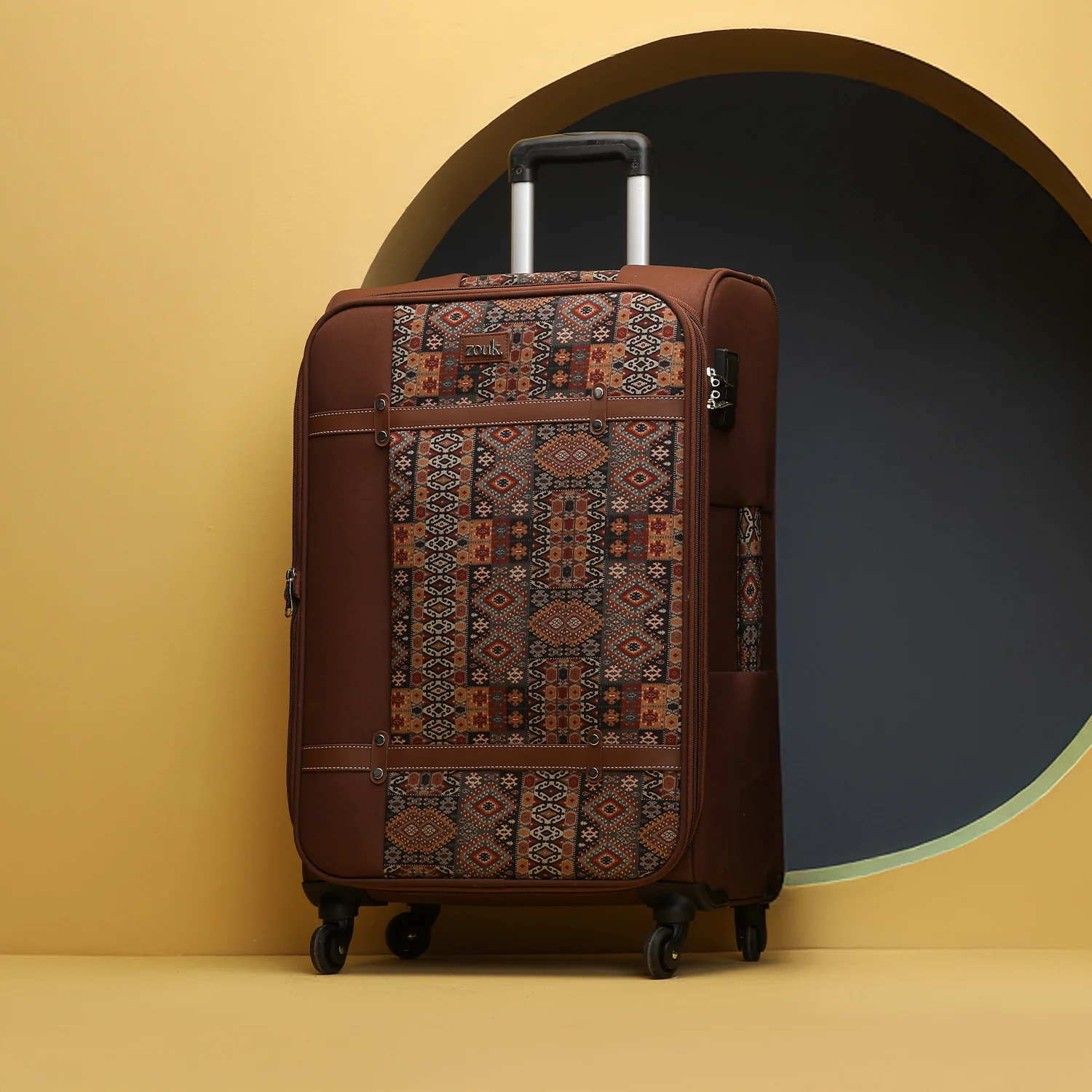 Banaras Elegance Saira Trolley Bag (Medium) - Image 9