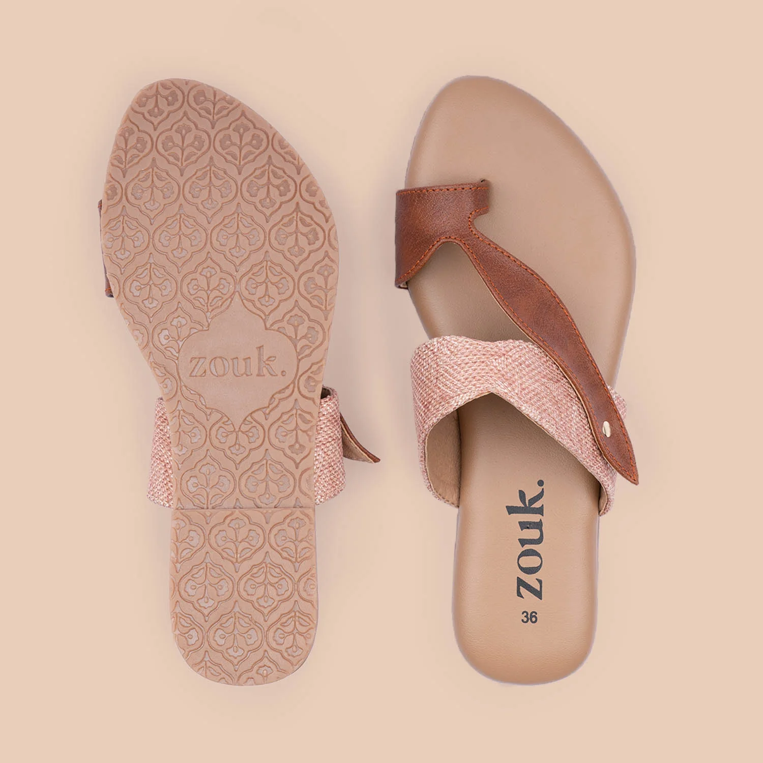 Bangalore Botanica Curvy Toe Chappal - Image 2