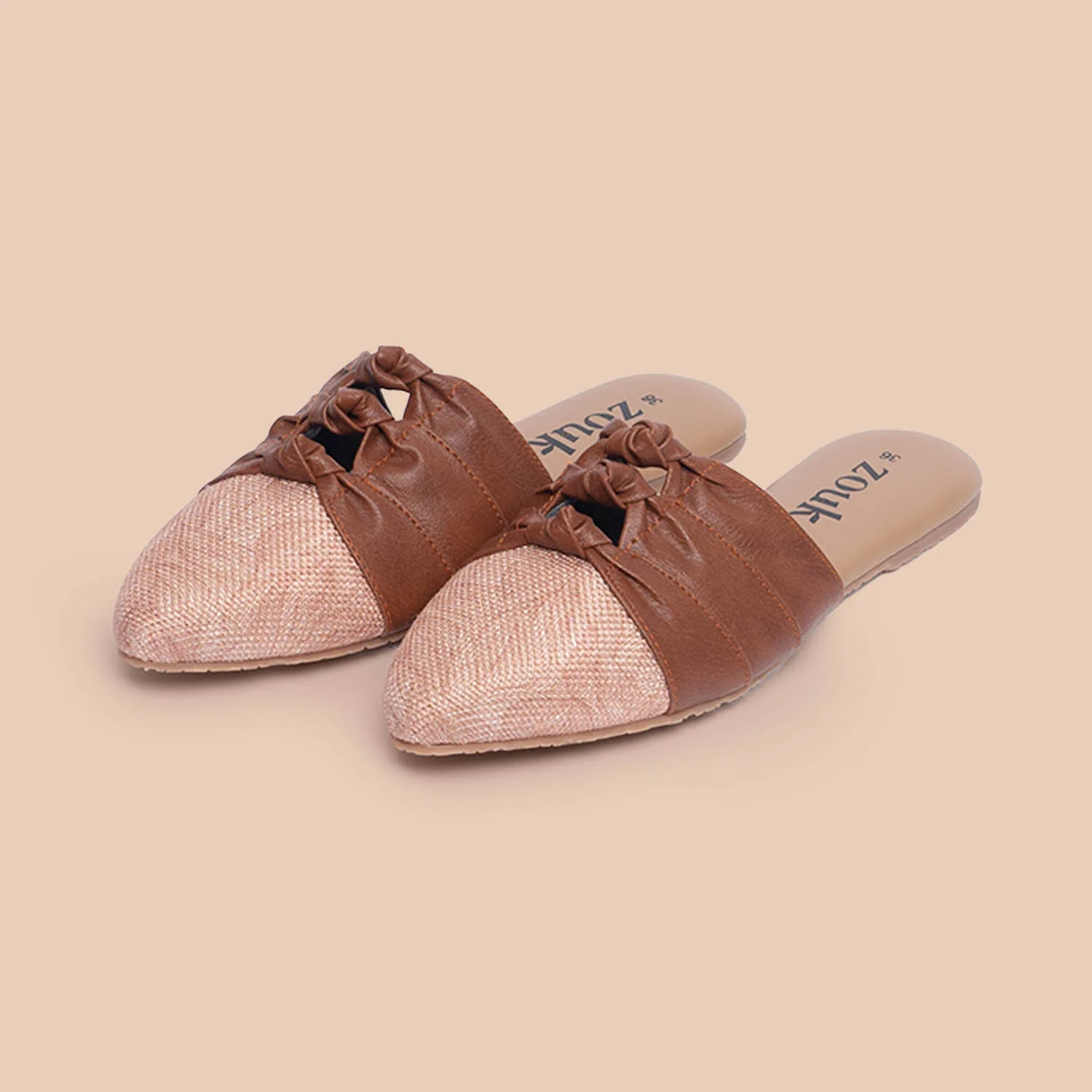 Bangalore Botanica Knotted Mules - Image 4