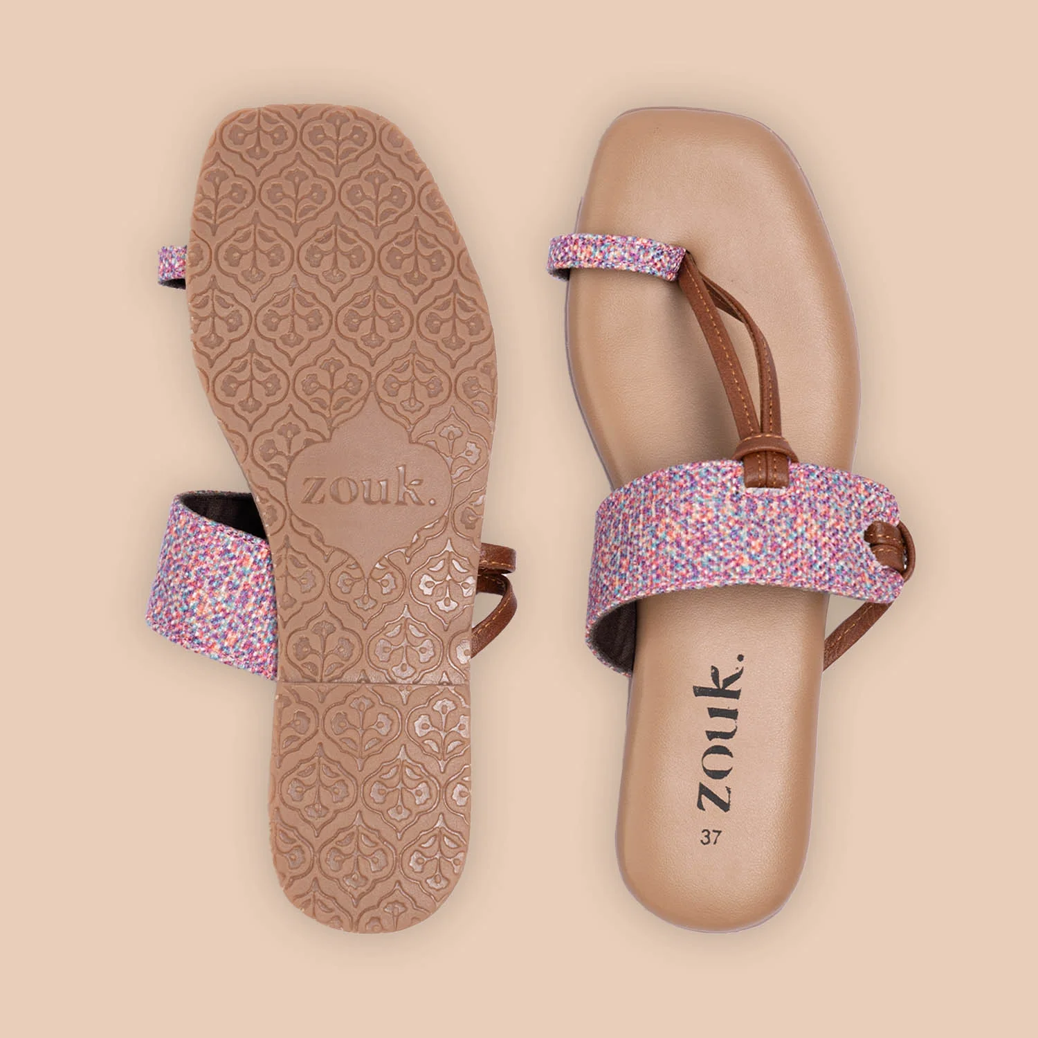 Bengal Mosaic Women's Chappals - Image 2