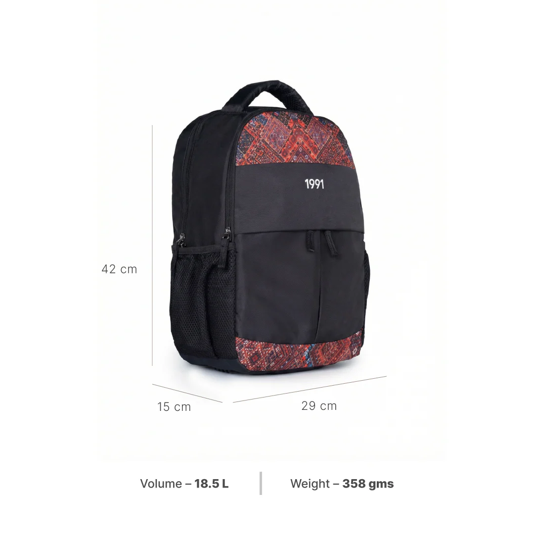 Bhuj Rabari Classic Backpack - 1991 by Zouk - Image 3