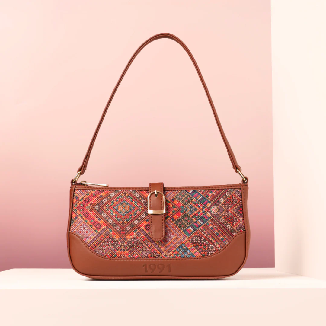 Bhuj Rabari Classic Sling Bag - 1991 by Zouk - Image 2
