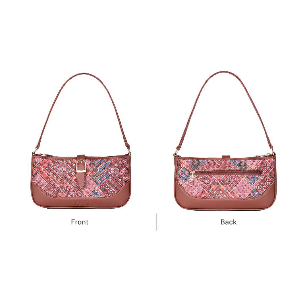Bhuj Rabari Classic Sling Bag - 1991 by Zouk - Image 3