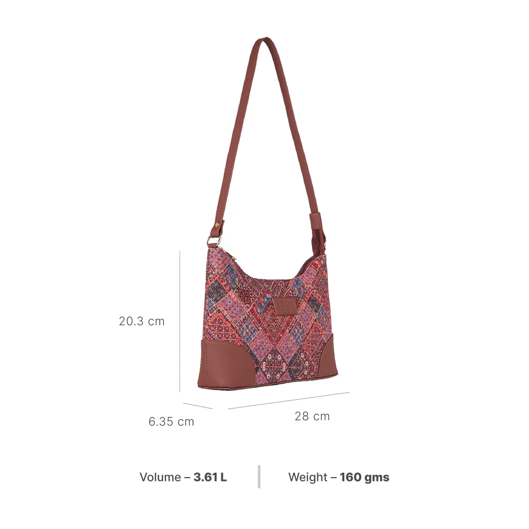 Bhuj Rabari Regular Handbag - 1991 by Zouk - Image 4