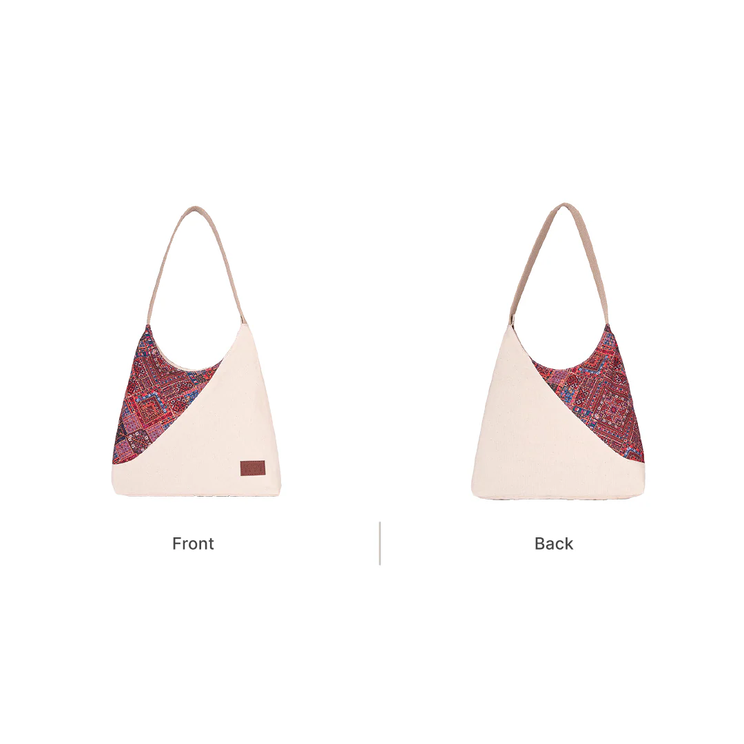Bhuj Rabari Regular Tote Bag - 1991 by Zouk - Image 3