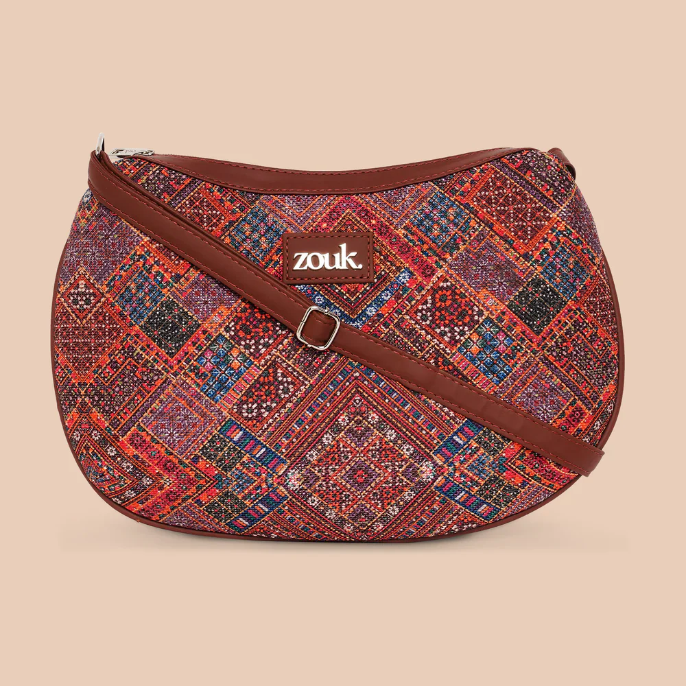 Bhuj Rabari Structured Shoulder Bag and Women's Office Bag Combo - Image 5
