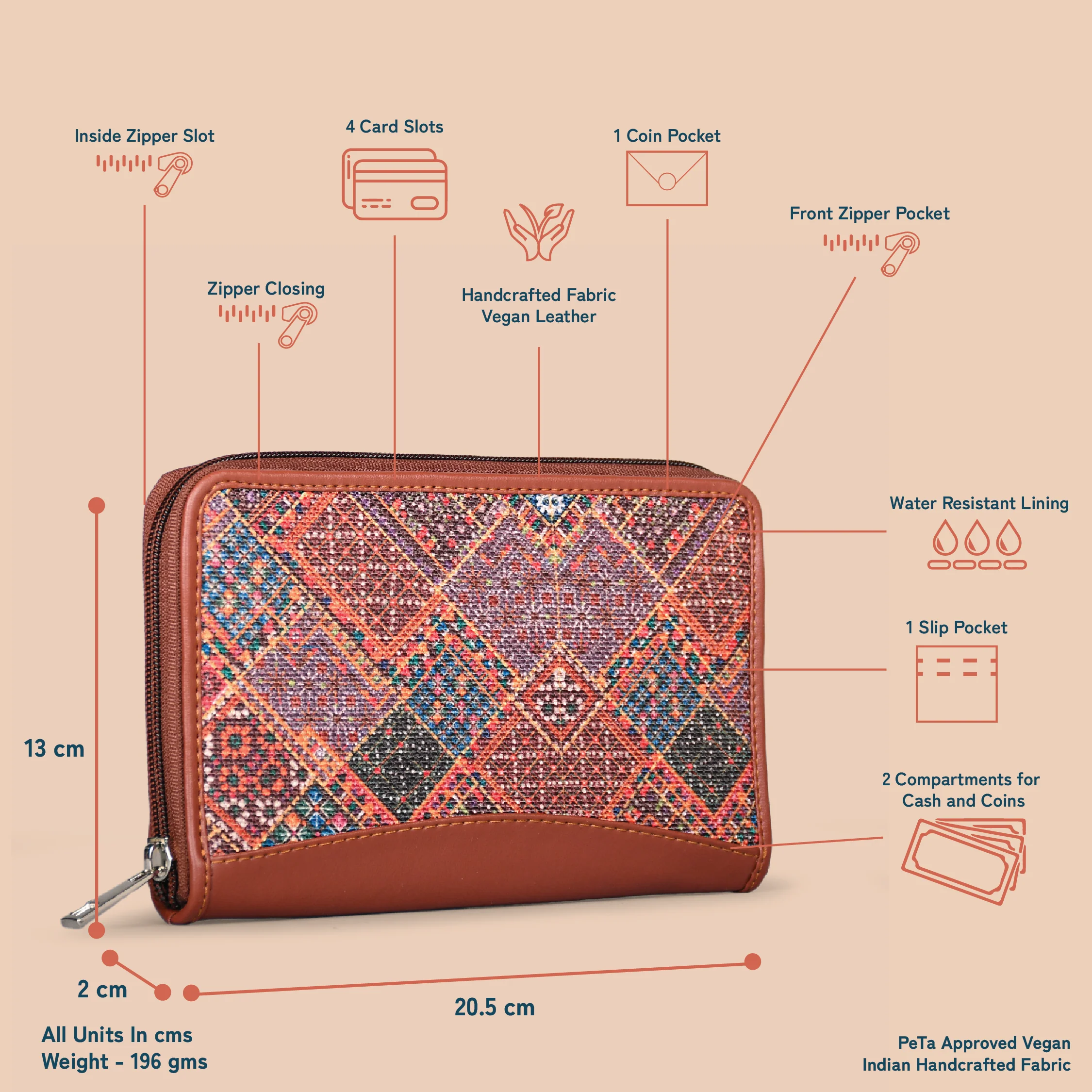 Bhuj Rabari Chain Wallet - Image 4