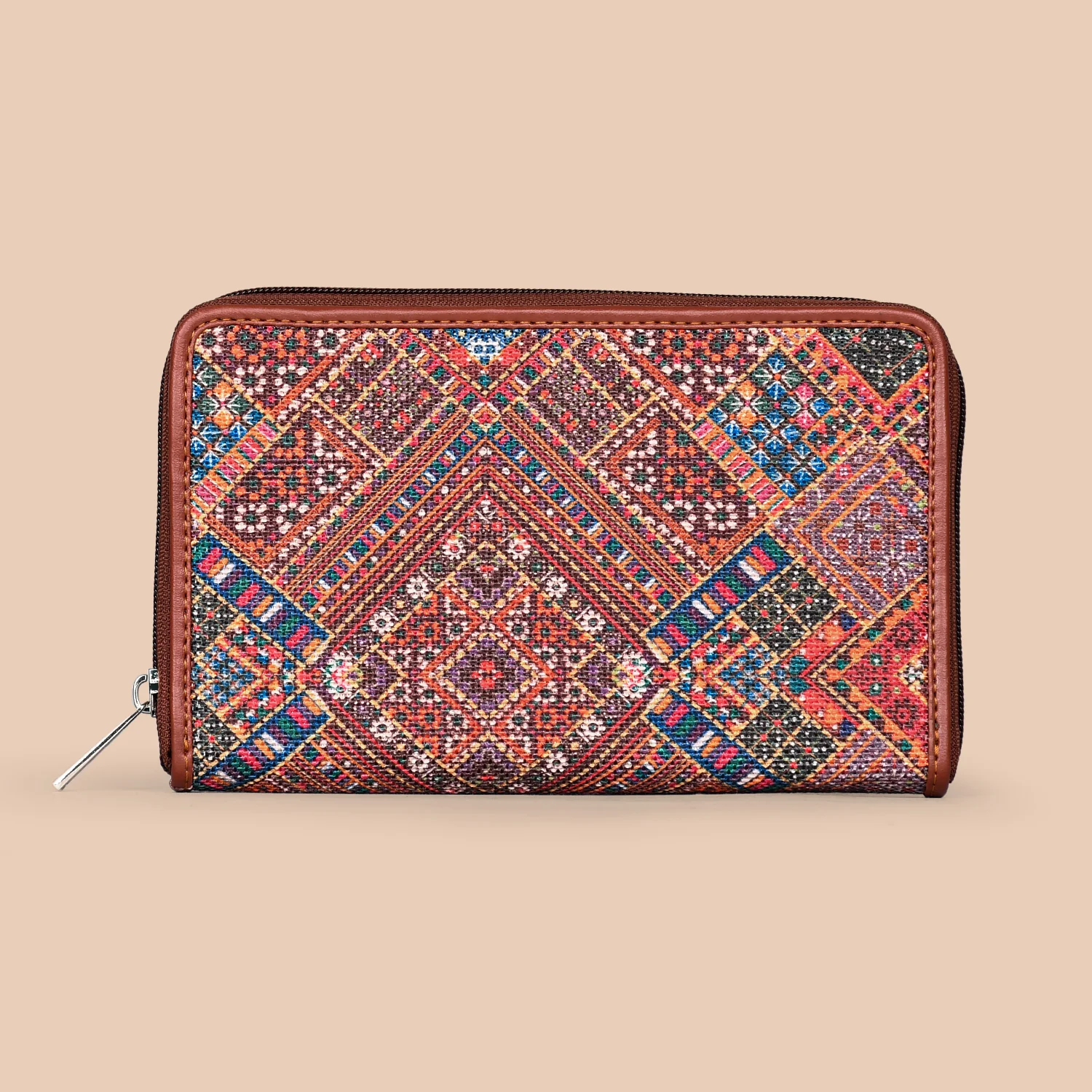 Bhuj Rabari Classic Zipper Wallet - Image 4