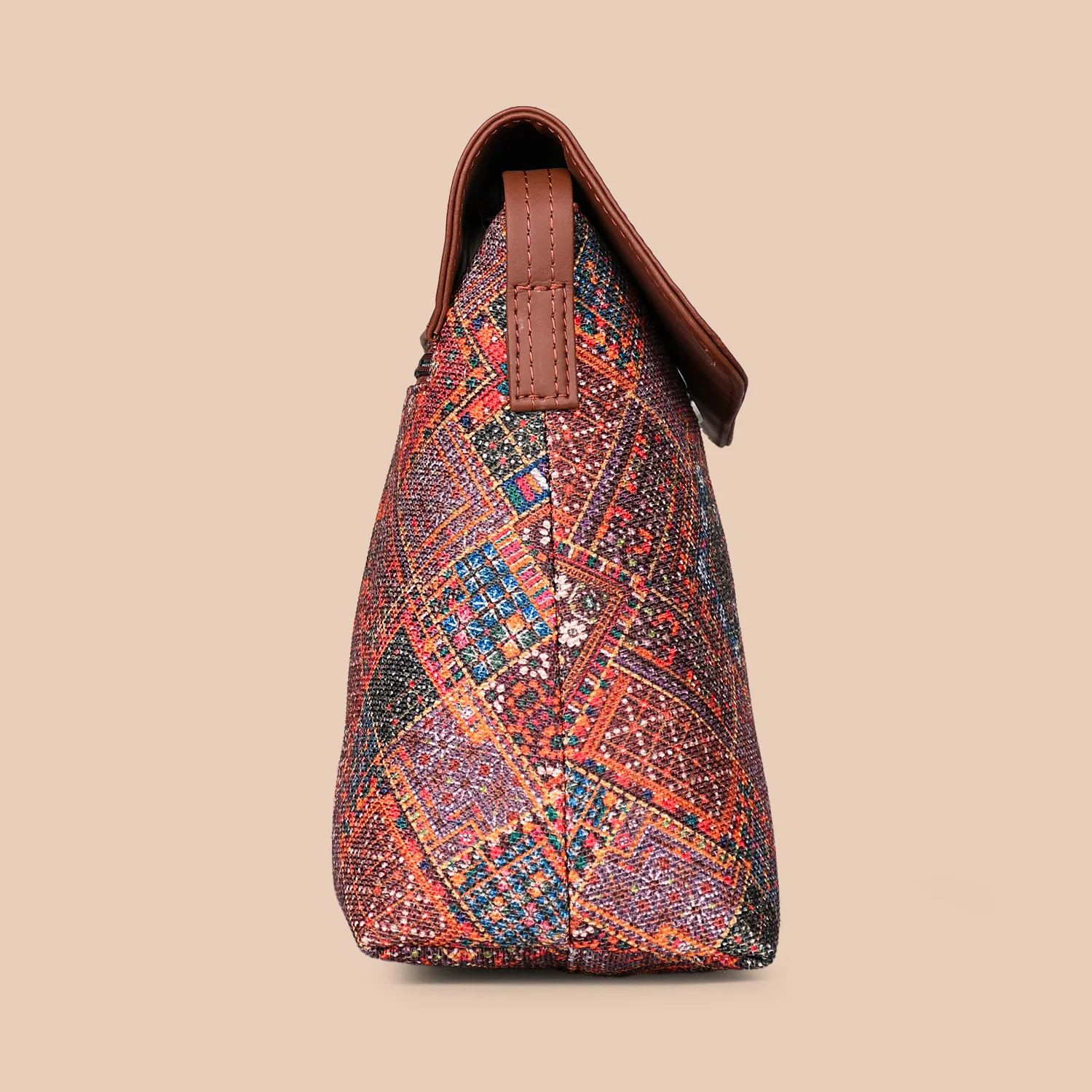 Bhuj Rabari Flap Sling Bag - Image 8